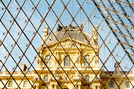The Louvre pyramide