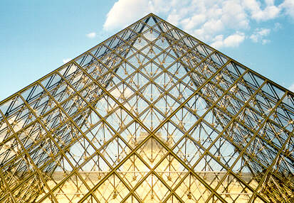 The Louvre pyramide